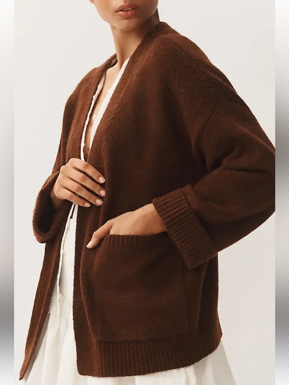 NWT retail $148 size ALL #Anthropologie. “Open Front Knit Cardigan Sweater”